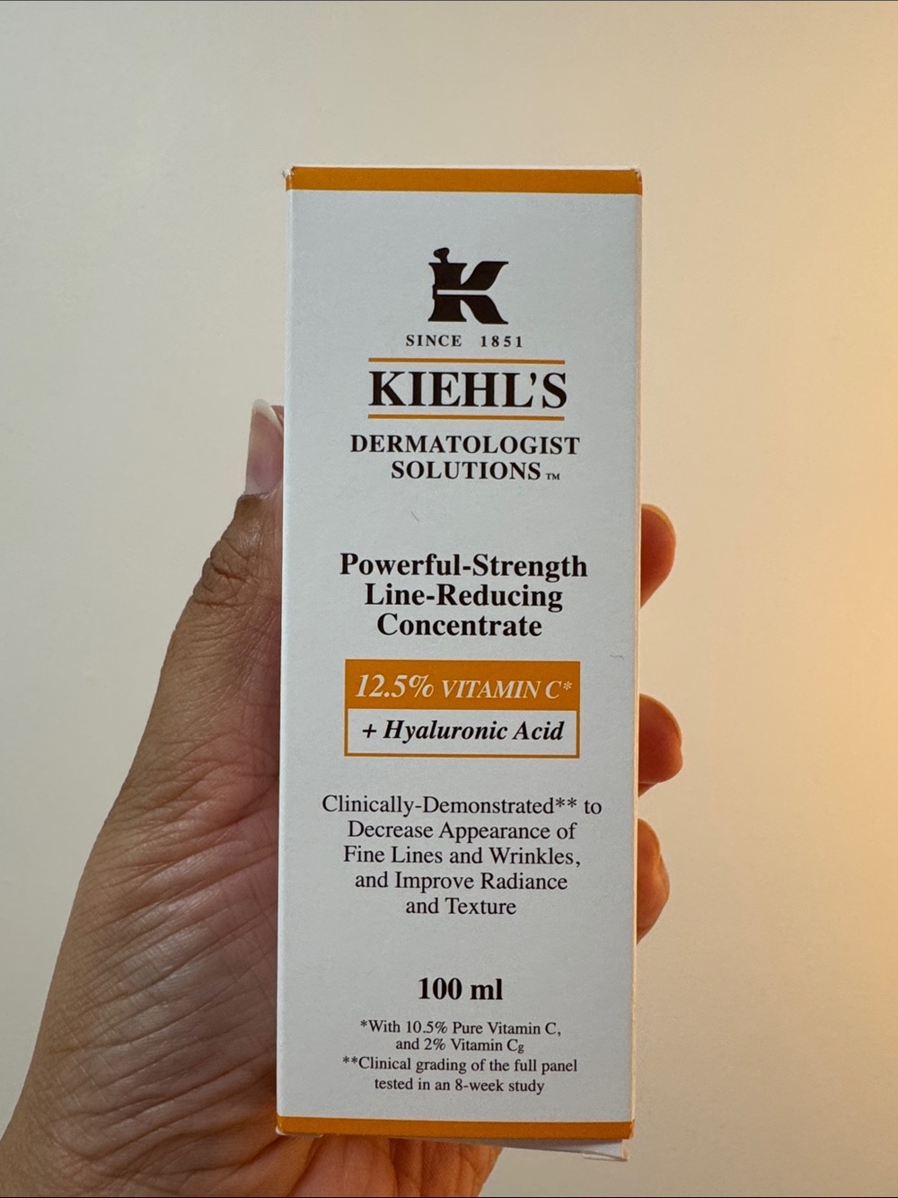 Kiehl’s Powerful-Strength Line-Reducing Concentrate 100ml – NEW SEALED